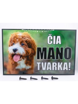 LENP001 Lentelė su polimerine spauda Čia mano tvarka